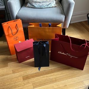 Louis Vuitton shopping bag